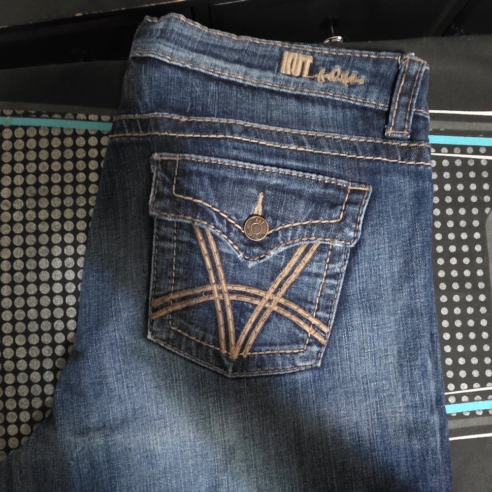 Kut from the Kloth Dark Blue Boot Cut Jeans